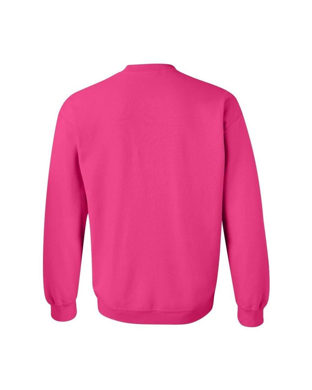 Gildan Pink Heavy Blend Crew Neck Sweatshirt for men