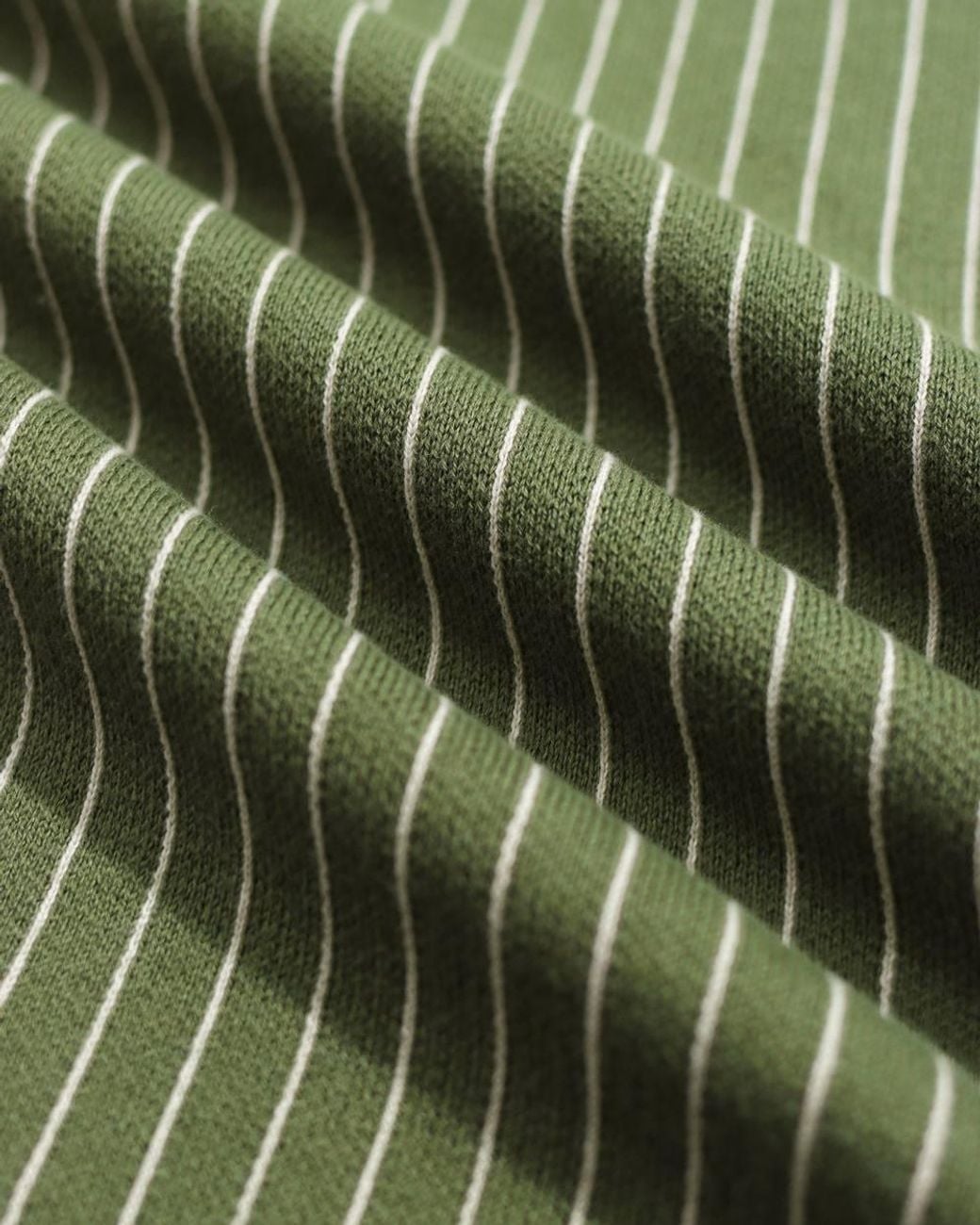 Far Afield Green Benny Knit Polo for men