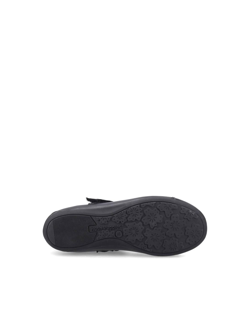 Hush Puppies Black Lottie Ballerina Junior