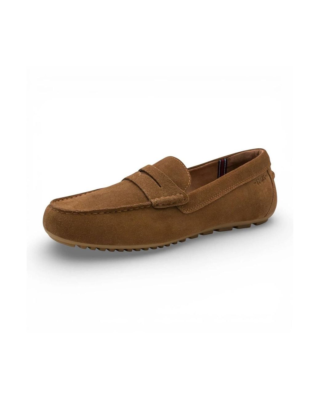 Infinity Leather Brown Tamaris Suede Moccasin Loafers Casual Shoes for men