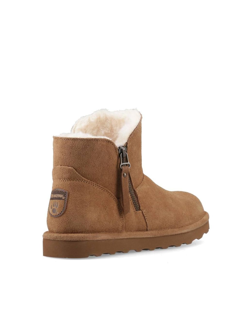 BEARPAW Brown Magnolia Ankle Boot