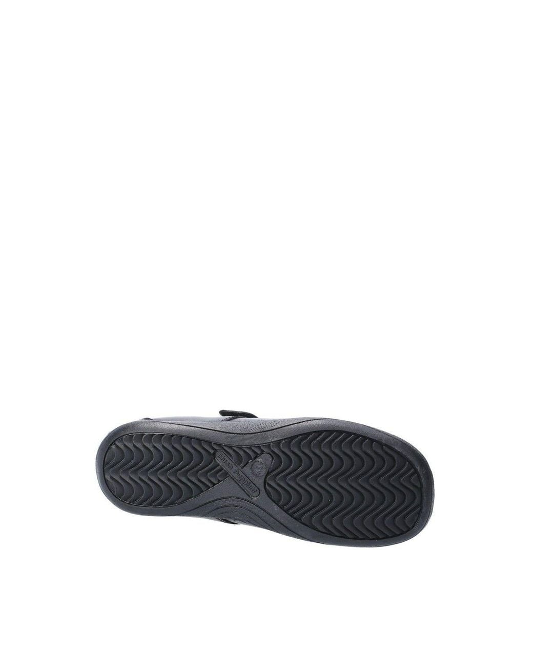 Hush Puppies Blue 'Amber Junior' Leather Shoes