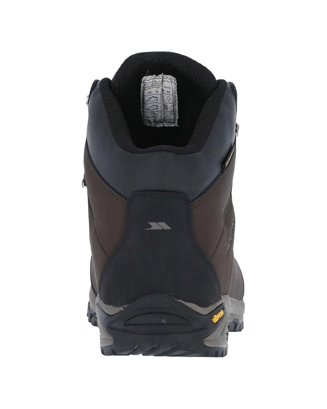 Trespass Black Gerrard Mid Cut Hiking Boots for men