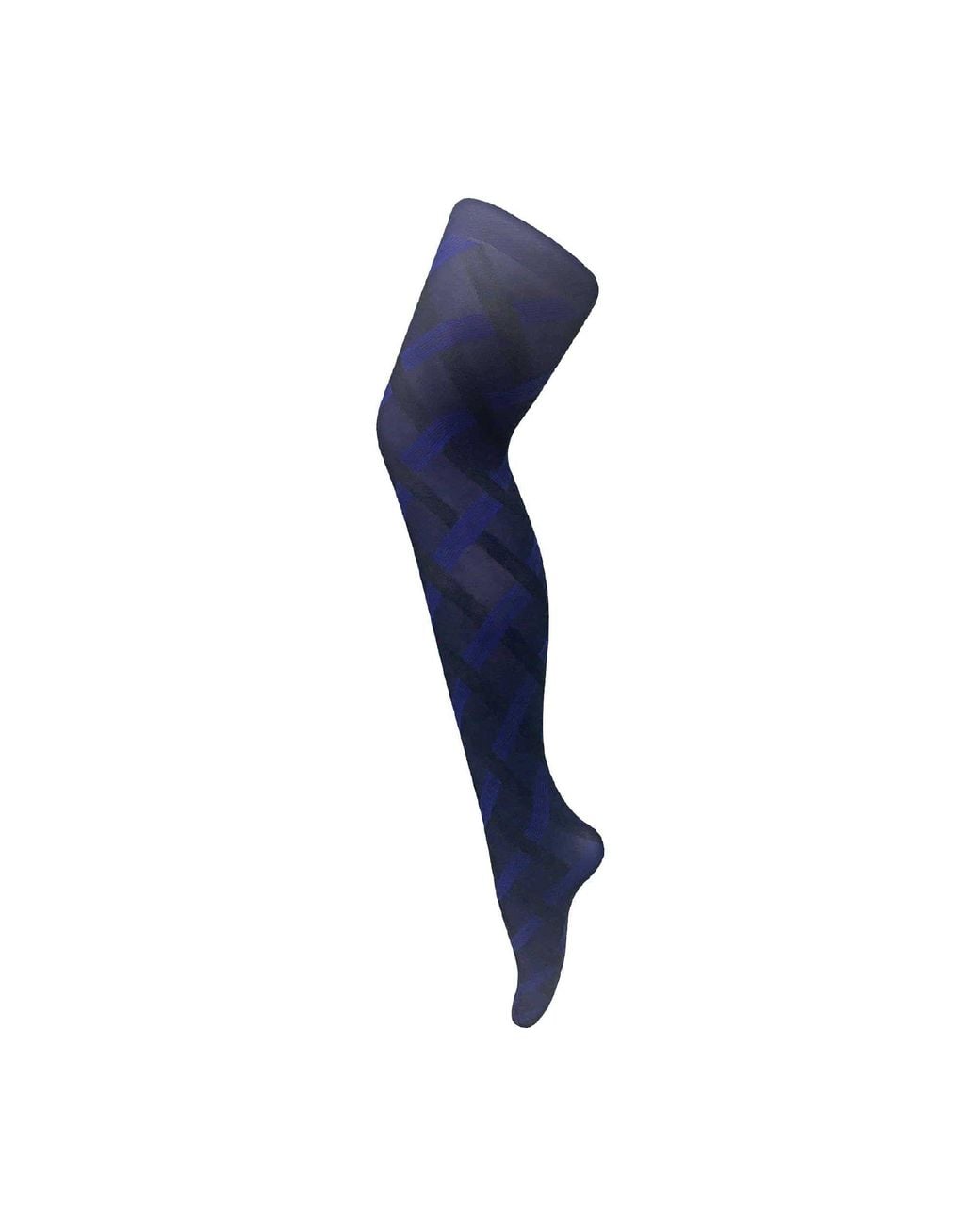 Sock Snob Blue 1 Pack Coloured 80 Denier Opaque Patterned Soft Tights