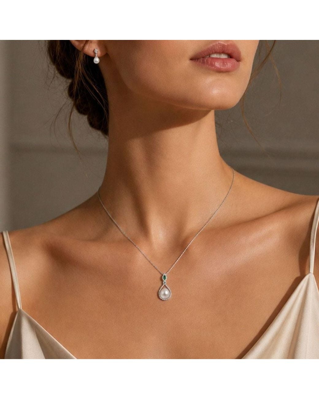 Lovii Brown Lumea Étoile S925 Sterling Freshwater Pearl Necklace