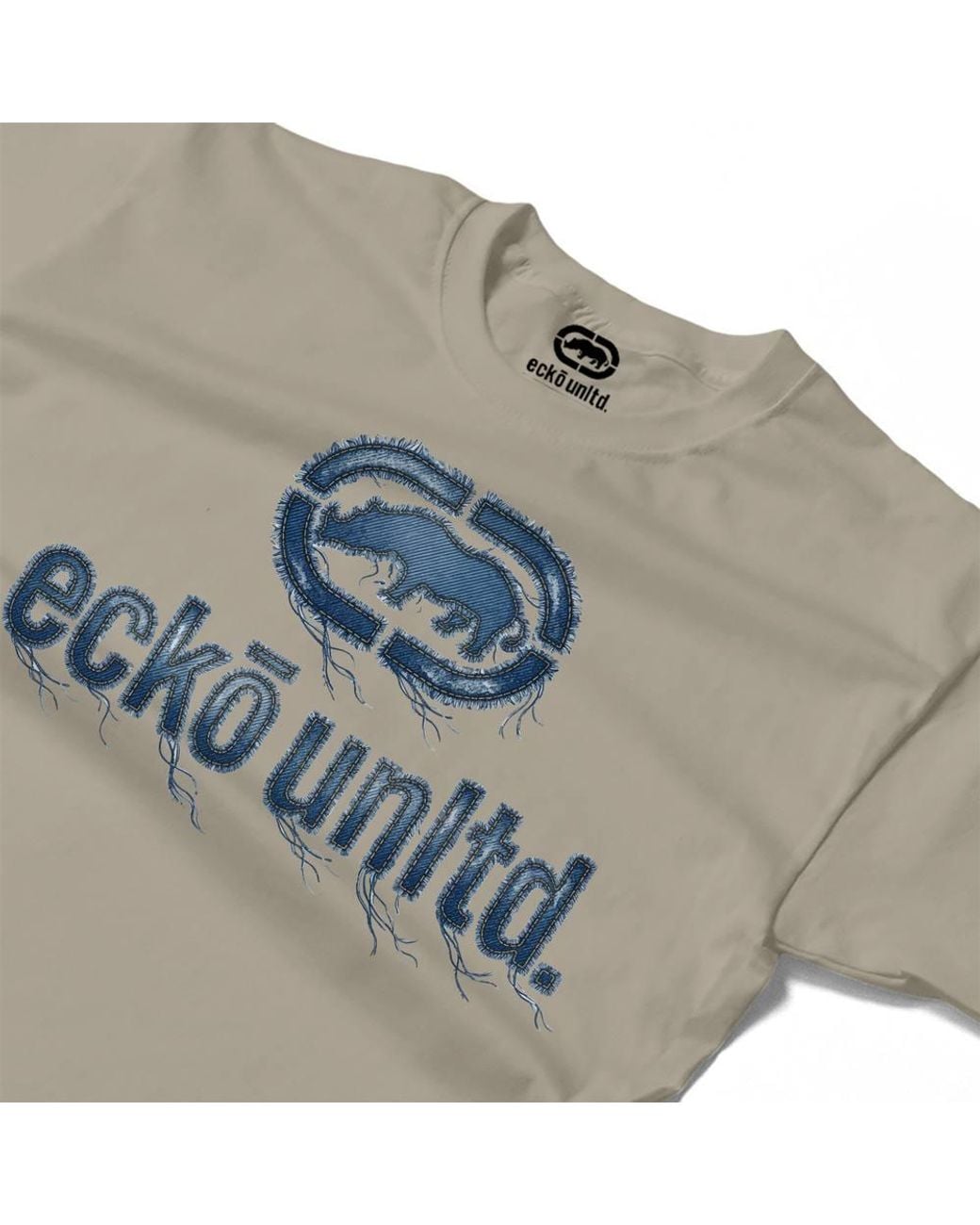 Ecko' Unltd Gray Denim T-Shirt for men