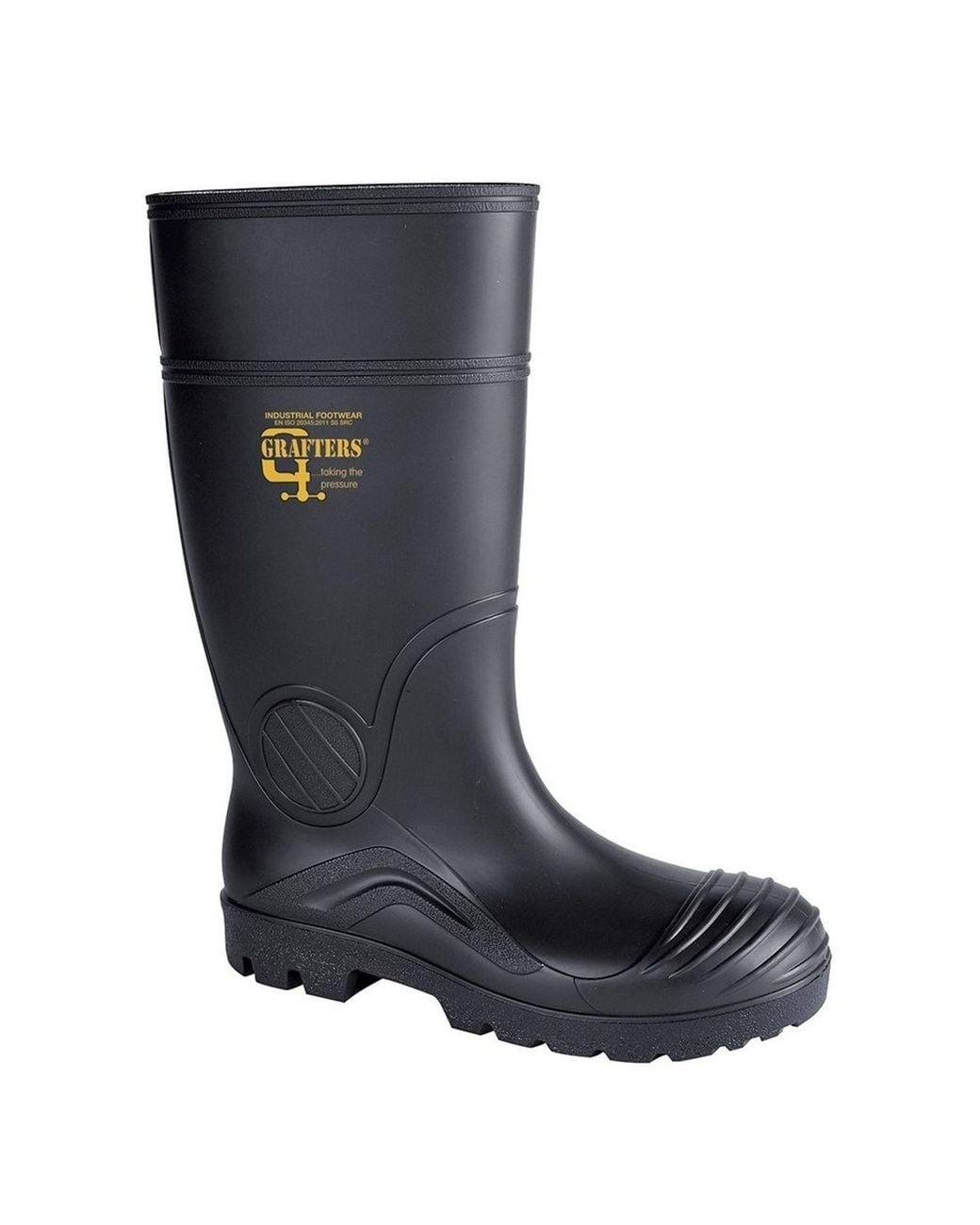 Grafters Blue Pvc Safety Waterproof Boot