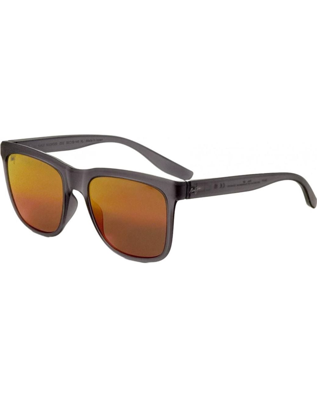 Maui Jim Brown Mj0602S-002 Pehu Square/Rectangle Sunglasses for men