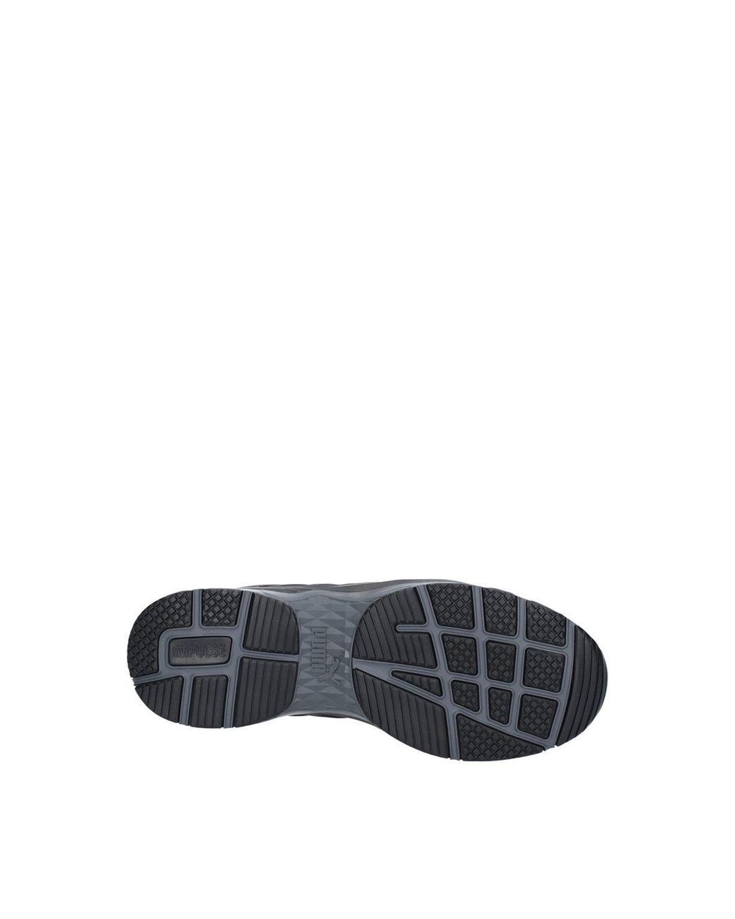 PUMA Black 'Velocity 2.0' Leather Safety Shoes for men