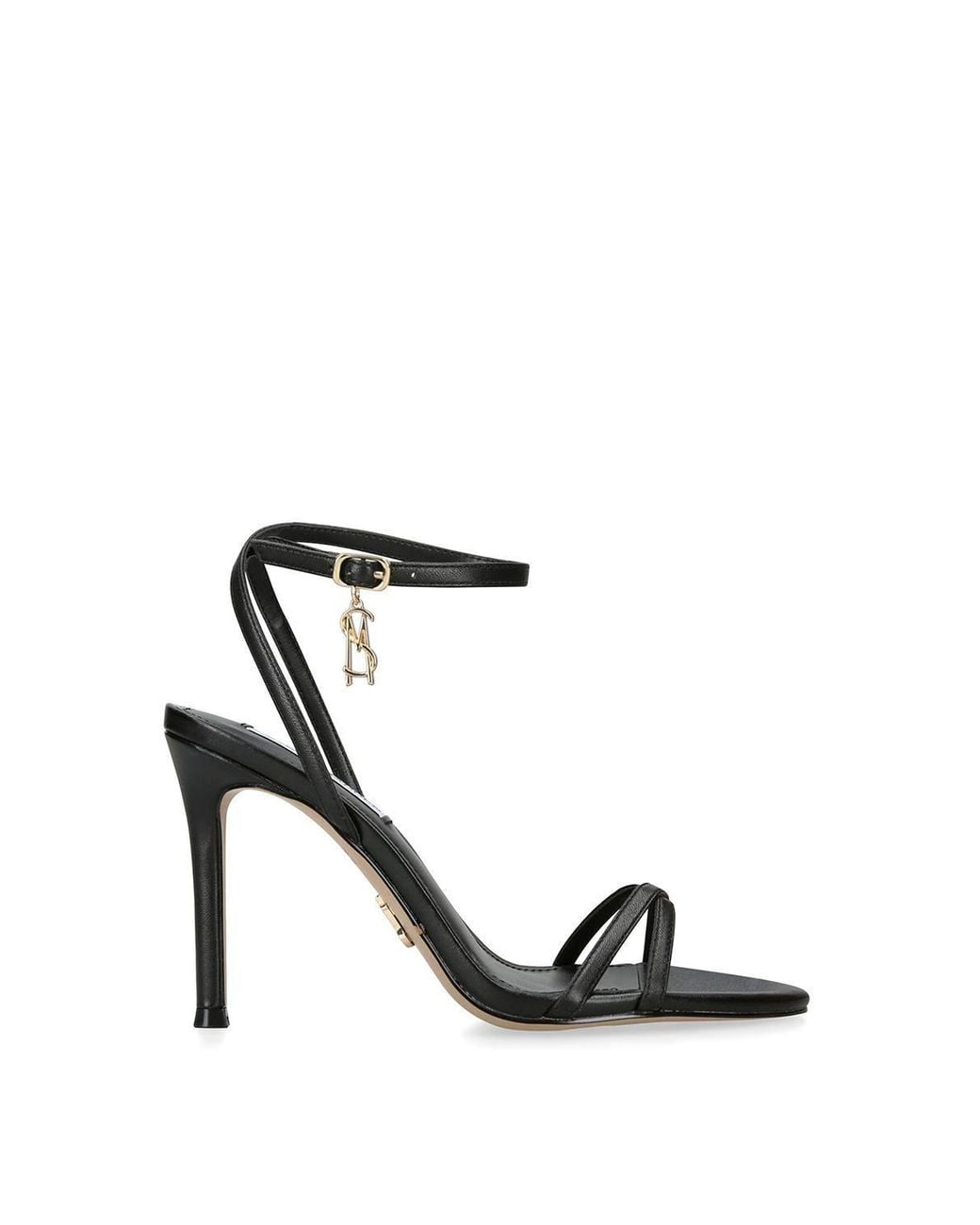 Steve Madden White 'Juniper' Leather Heels