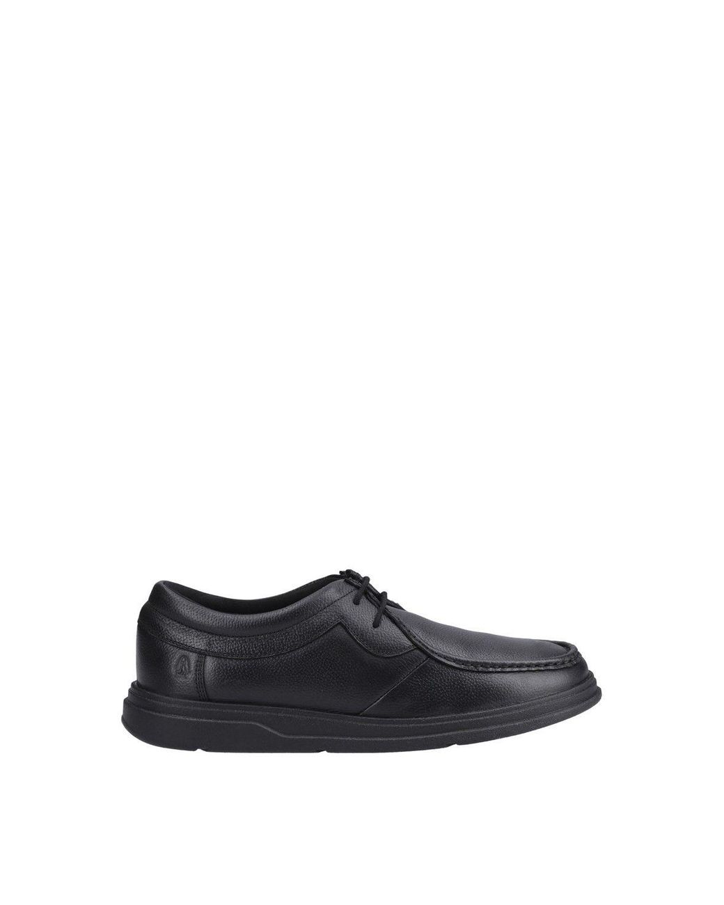 Hush Puppies Black Ronan Mocc Toe Senior for men