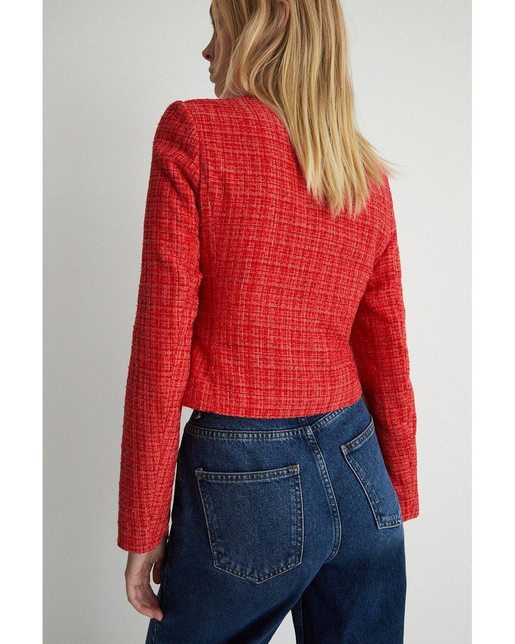 Warehouse tweed deals jacket