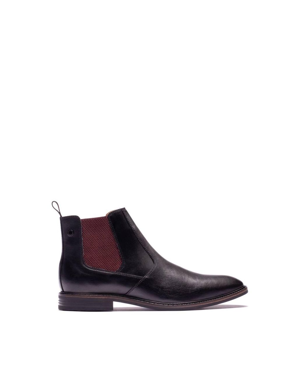 Base London Purple Kensington Chelsea Boot for men