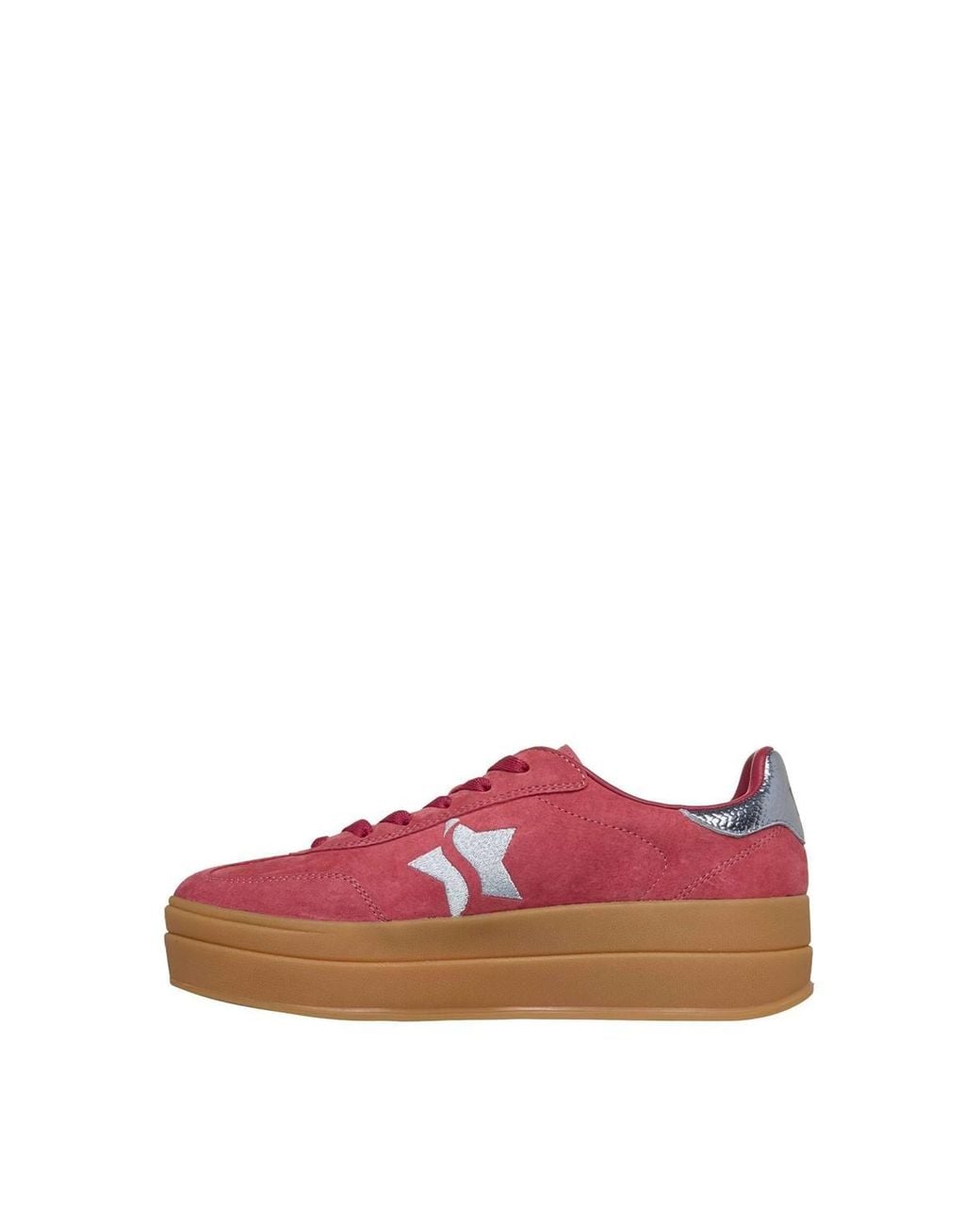Skechers Pink Academy Hi Elevated Essence Trainers