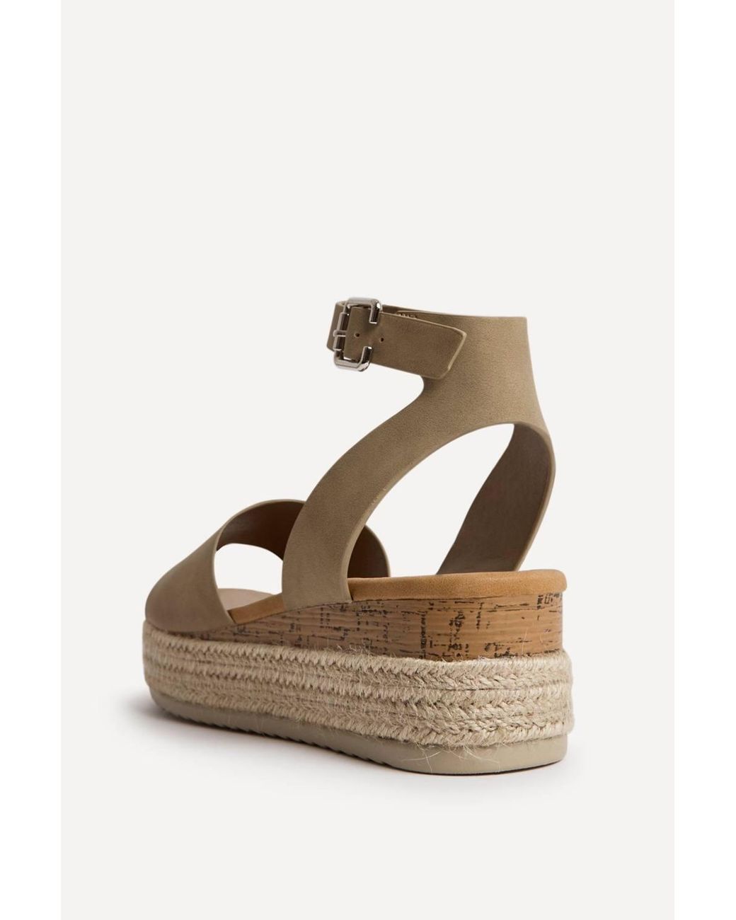 Linzi Gray Nirvana Nubuck Flatform Sandals