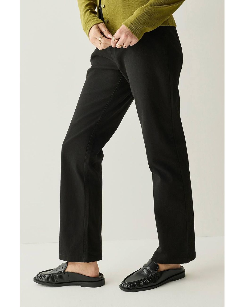 Regatta Black Malmo Straight-Leg Cord Trousers