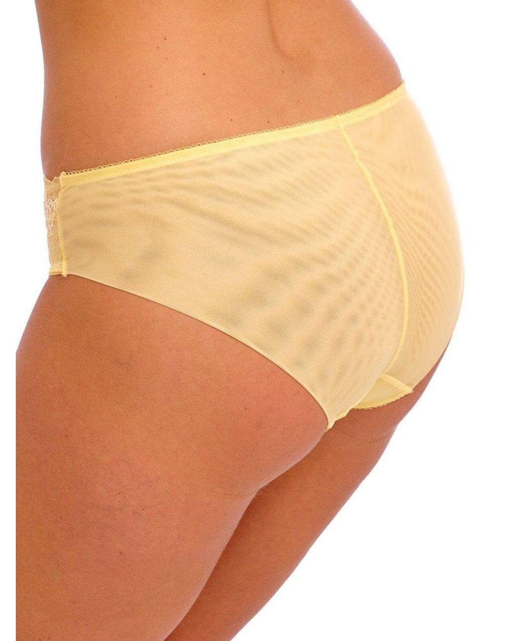 Wacoal Yellow Lace Perfection Brief