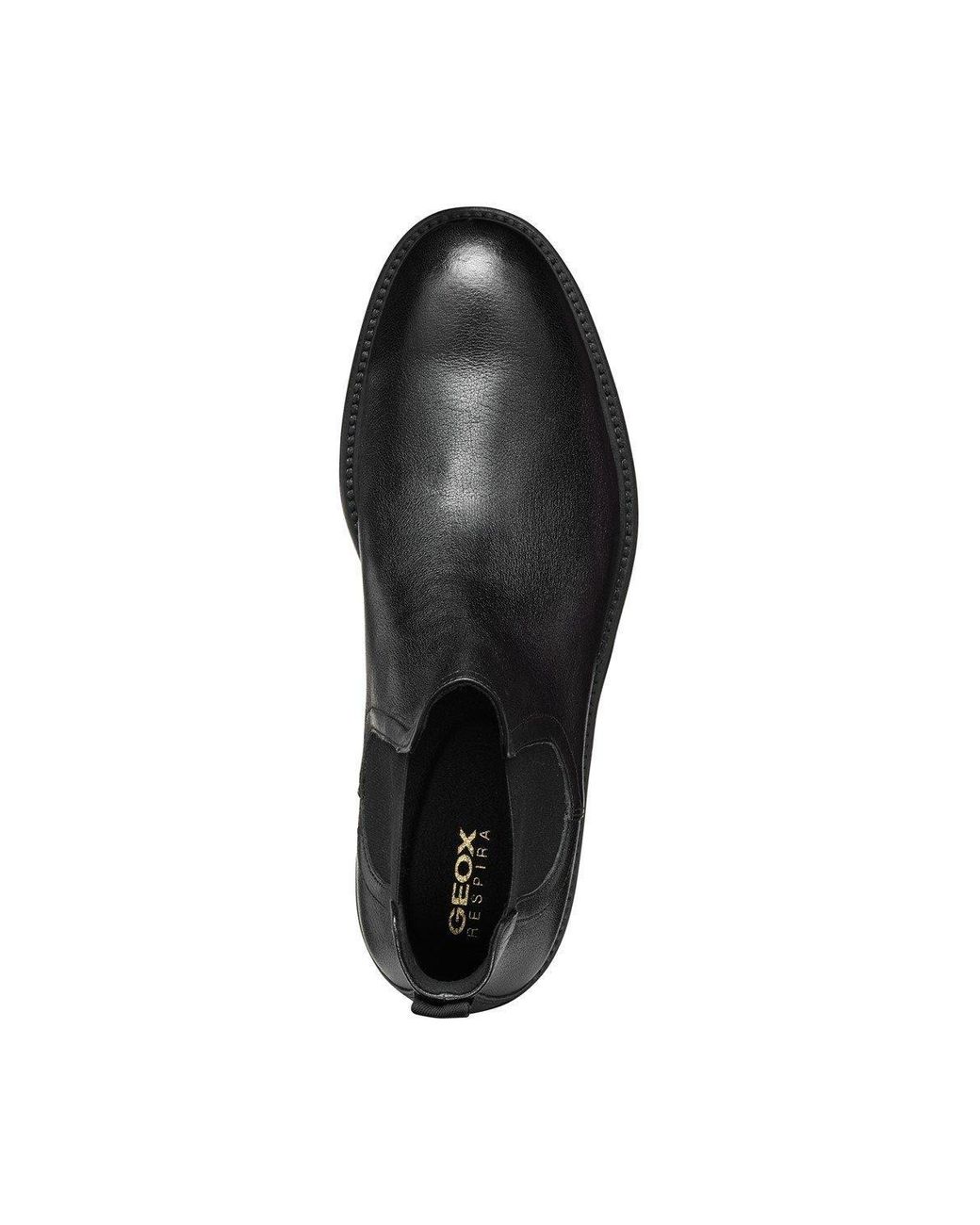 Geox Black U Tiberio A Ankle Boots