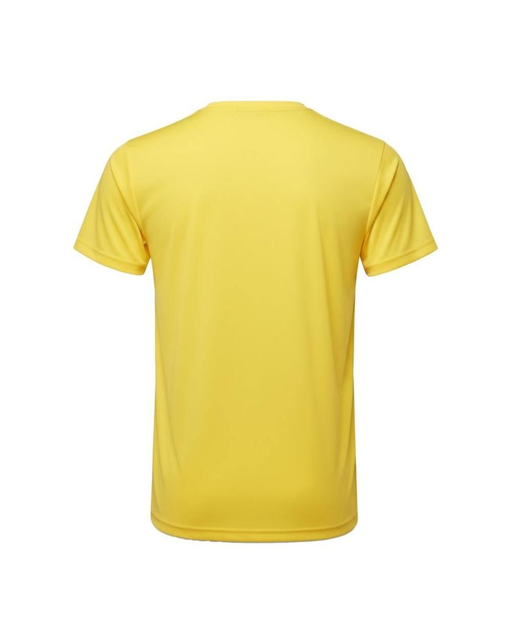 Tridri Yellow Performance T-Shirt for men