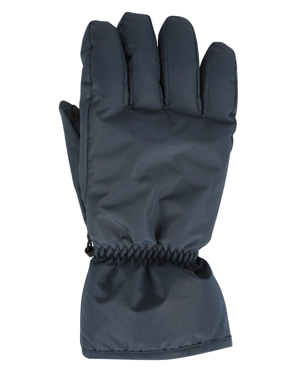 Mountain Warehouse Blue Snowproof Textured Palms Fleece Lined Skiing Gloves for men