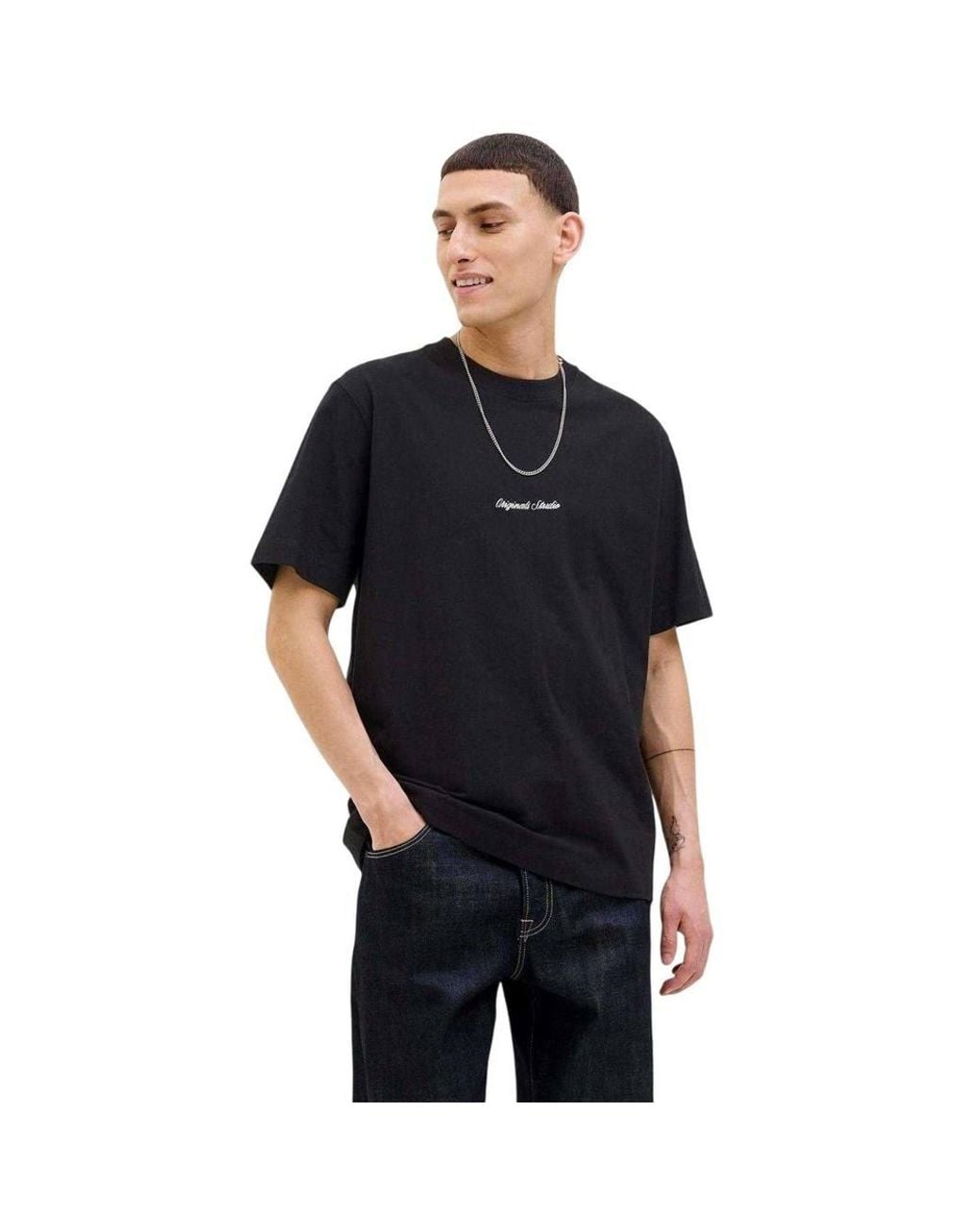 Jack & Jones Black Norrebro T-Shirt for men