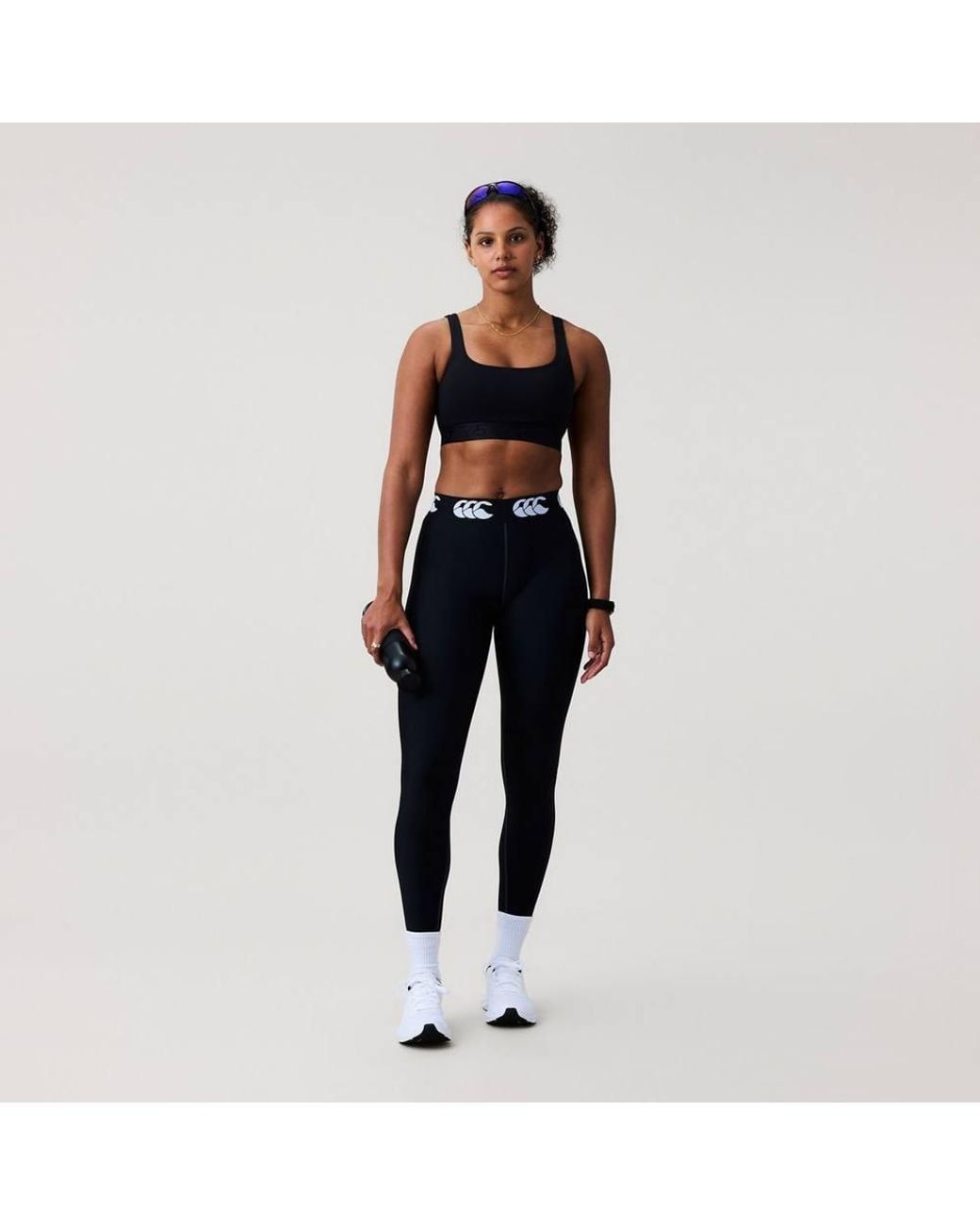 Canterbury Blue Logo Leggings