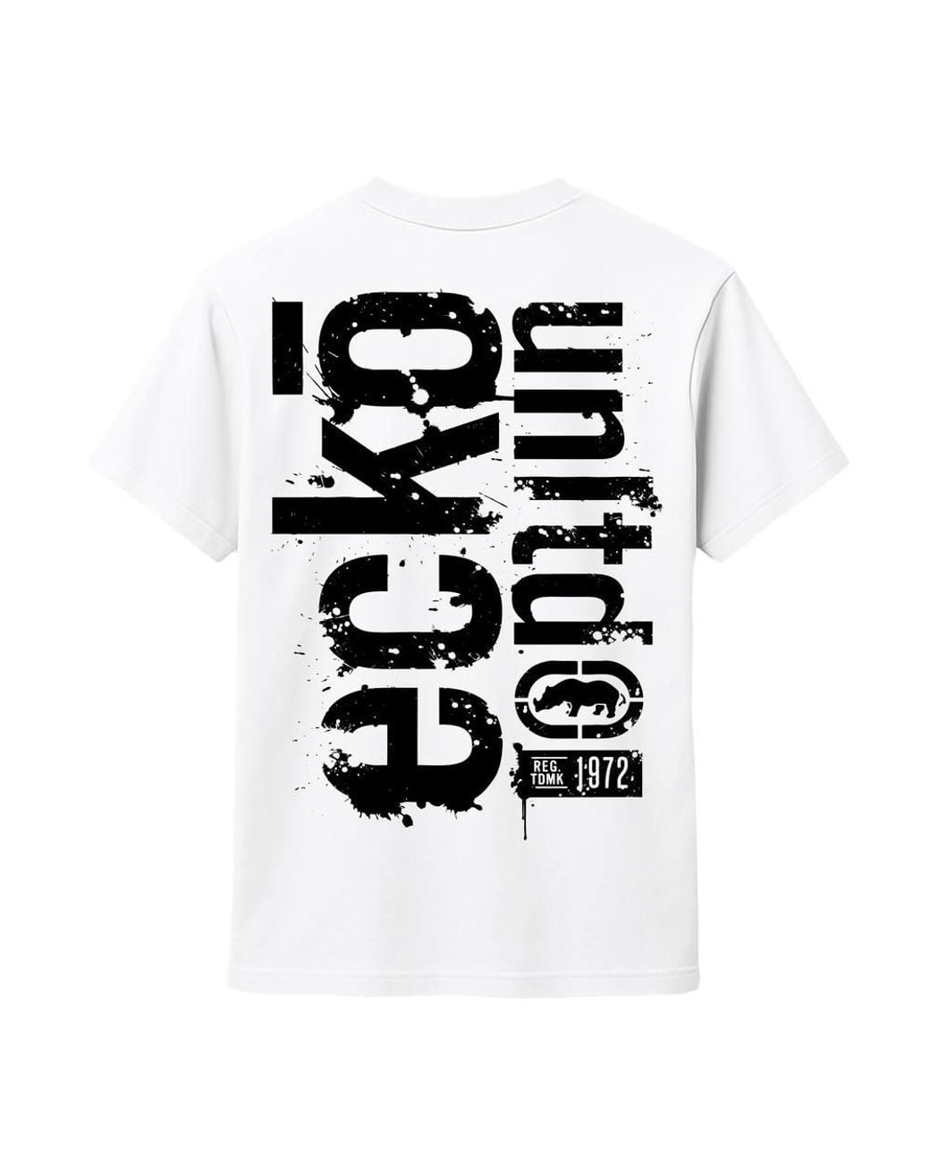 Ecko' Unltd White Stencil Ii T-Shirt for men