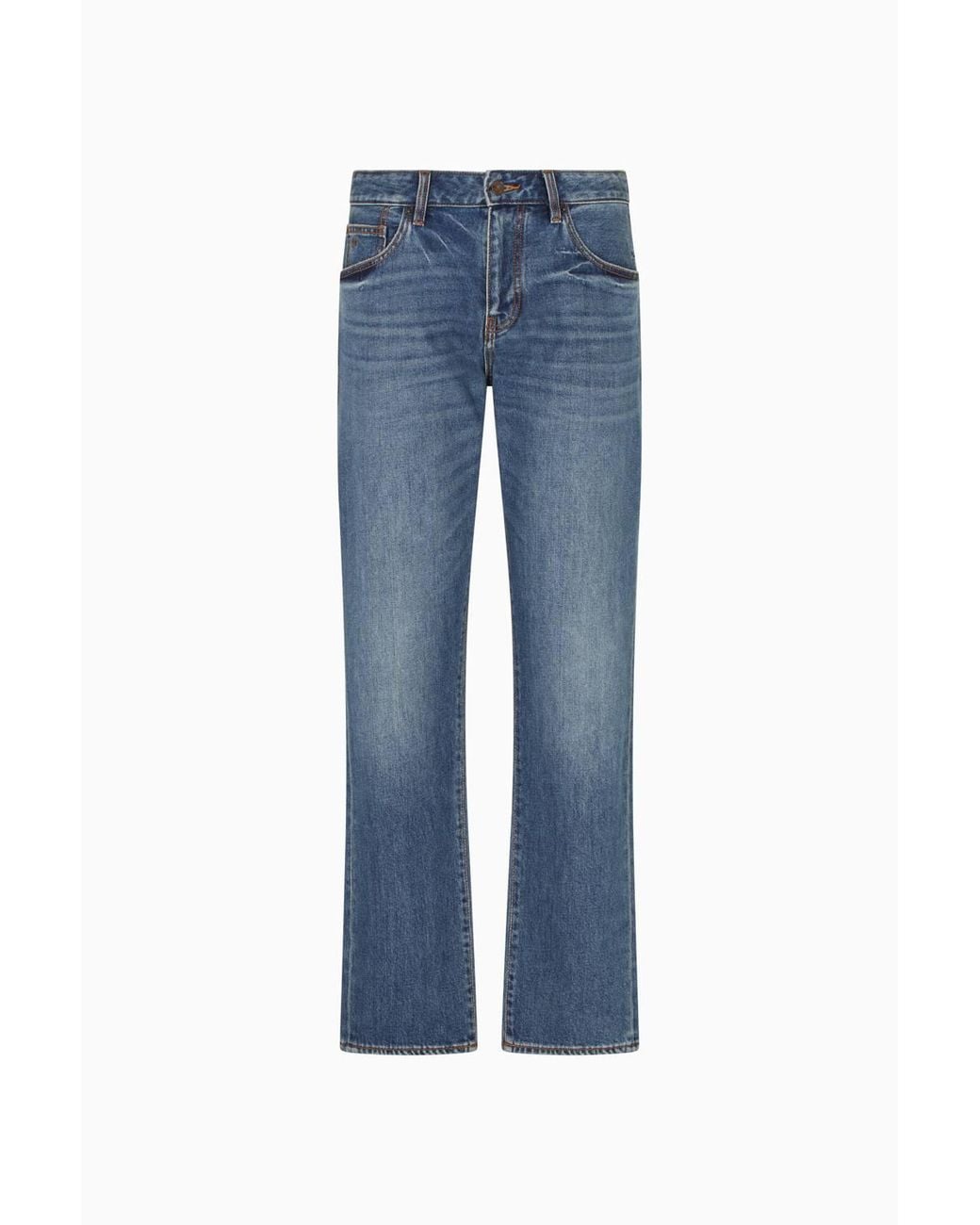 ARMANI EXCHANGE Blue Denim Comfort Slim Fit Light for men