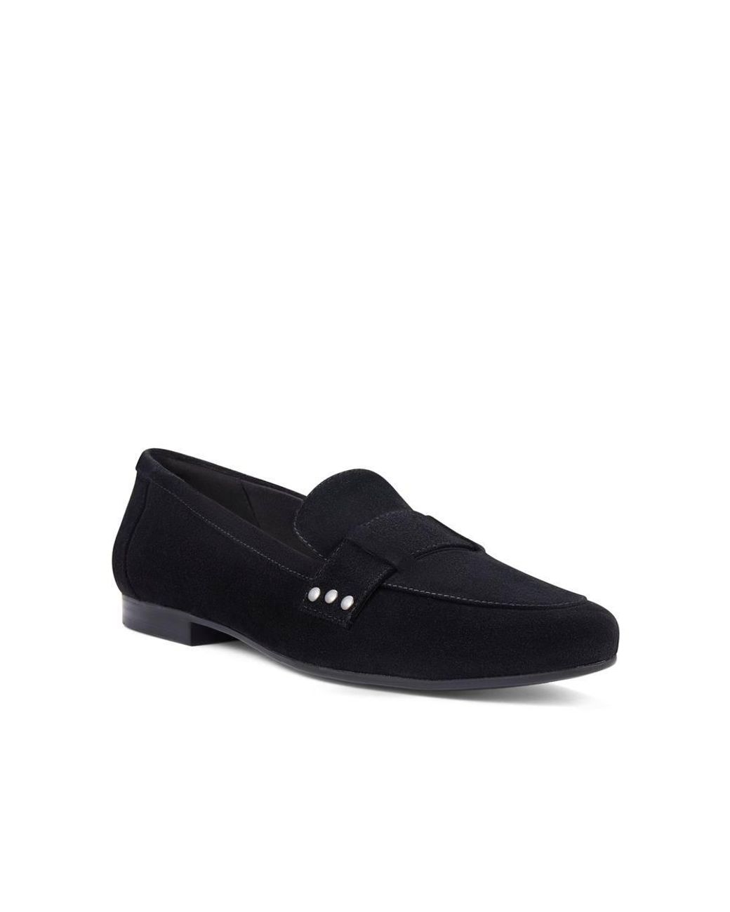 Clarks Blue Tamna Strap Suede Loafers, Slip Ons