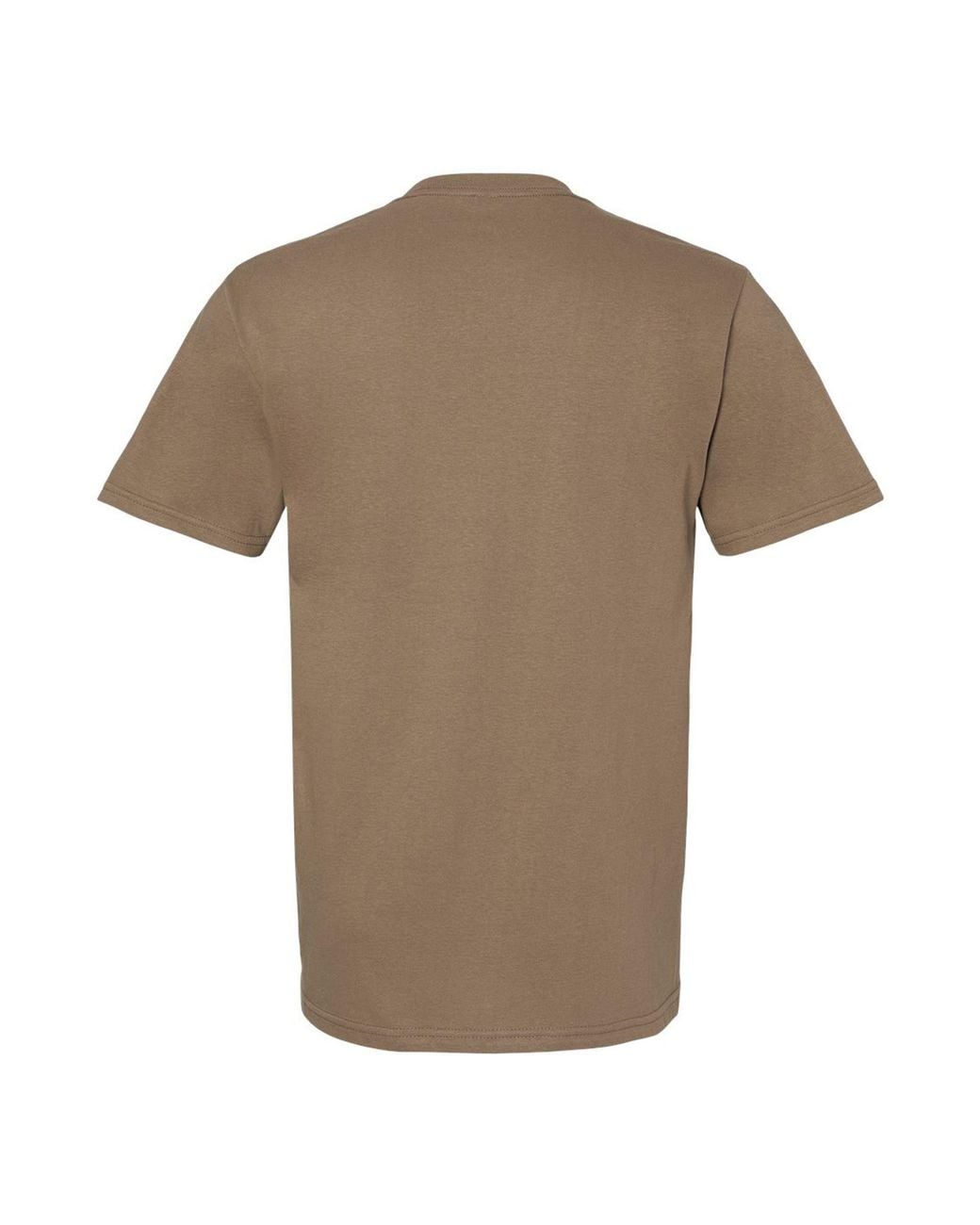 Gildan Brown Softstyle Midweight T-Shirt for men