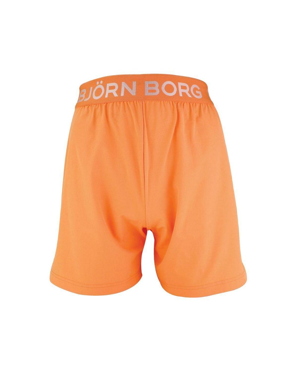 Björn Borg Orange Designer Sport Running Shorts for men
