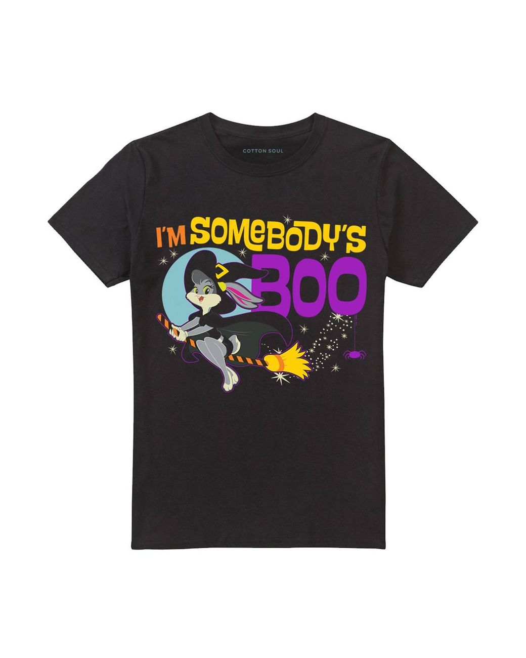 Looney Tunes Black Halloween Lola I'M Somebody's Boo T-Shirt