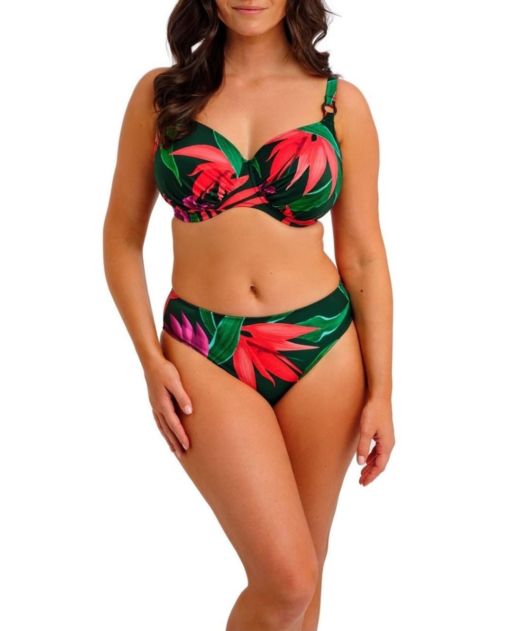 Fantasie Black Pichola Full Cup Bikini Top