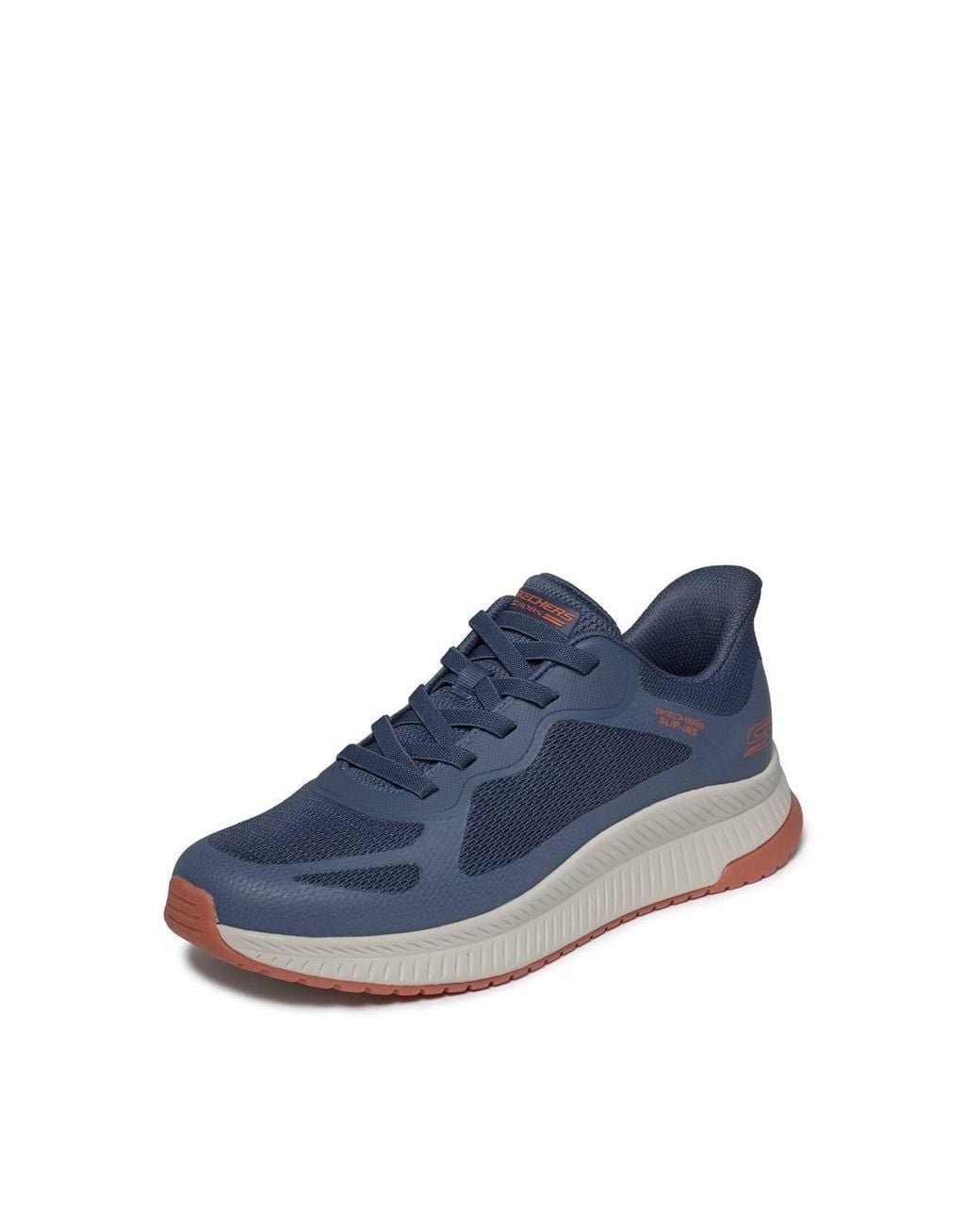 Skechers Blue Bobs Sport Squad Chaos 4 Trainer for men