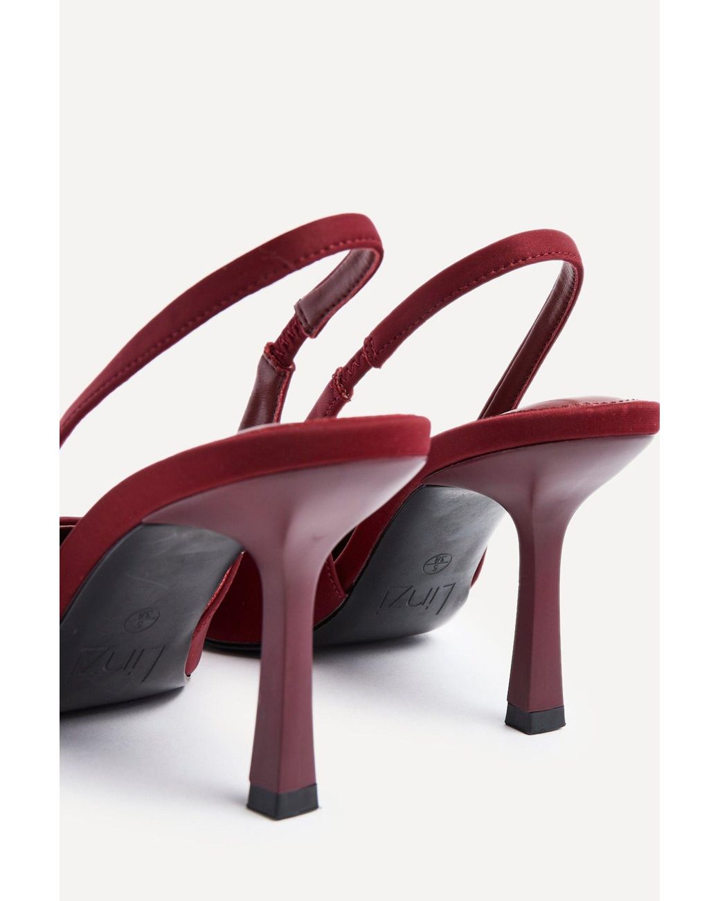 Linzi Pink Dash Scuba Court Heels
