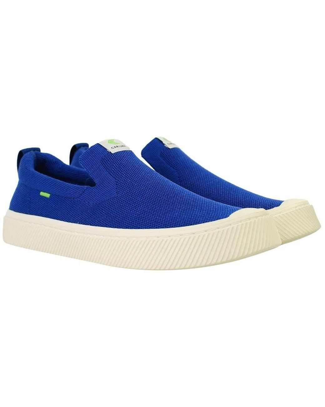 CARIUMA Blue Ibi Knit Plimsolls
