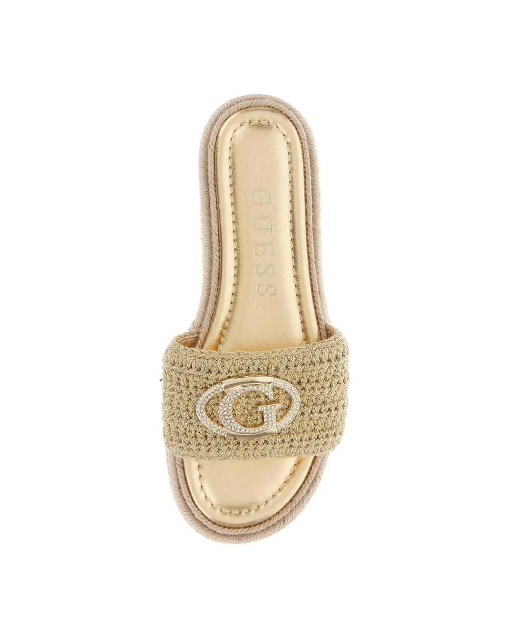 Guess White Kaylis Sandal