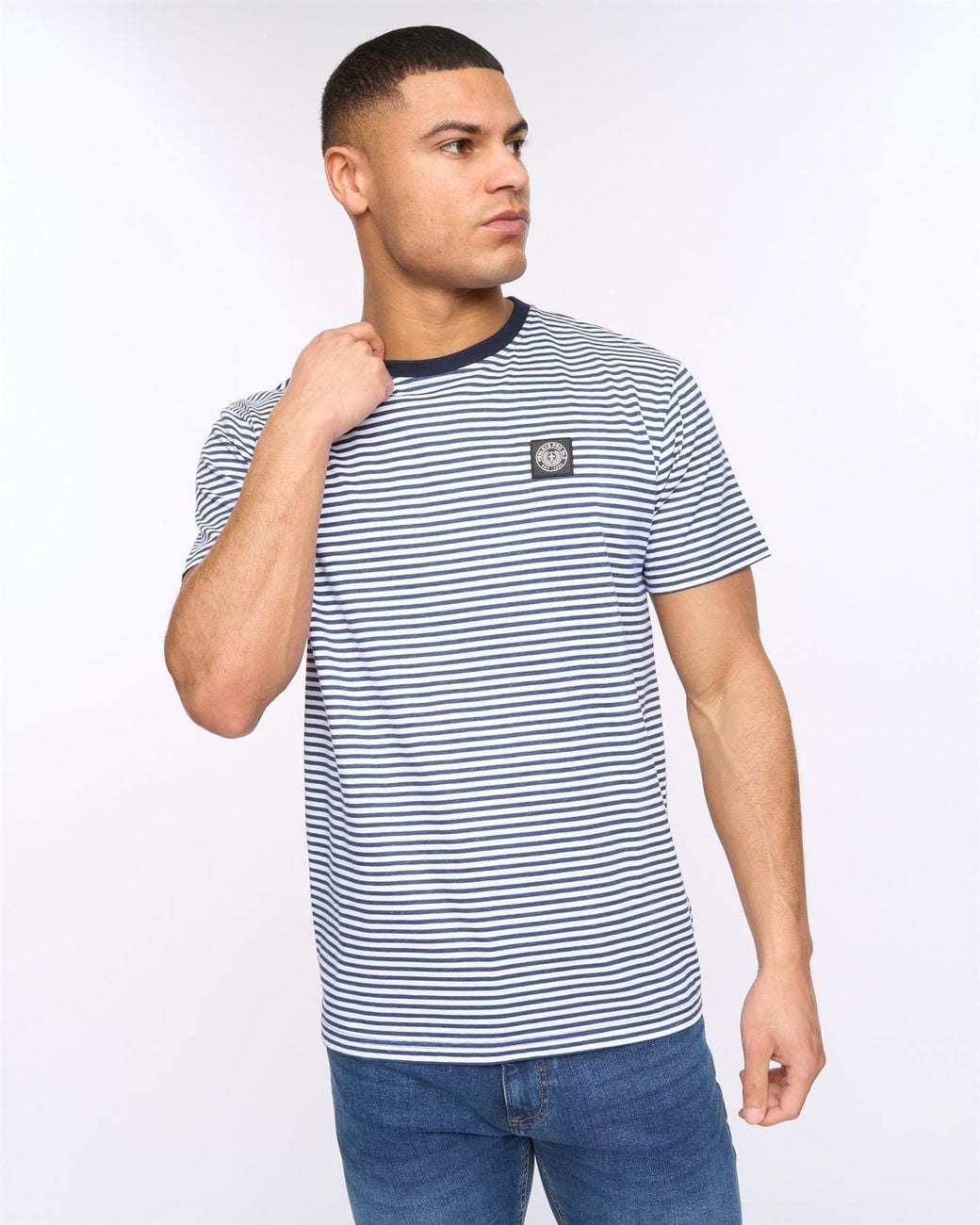 Henleys Blue Henbrett T-Shirt for men