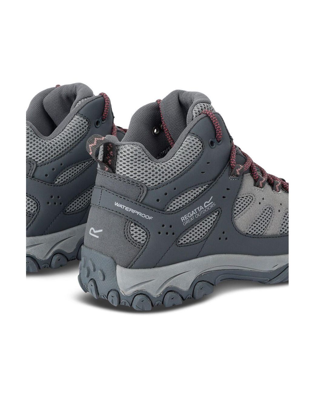 Regatta Gray Edgepoint Waterproof Breathable Mid Walking Boots