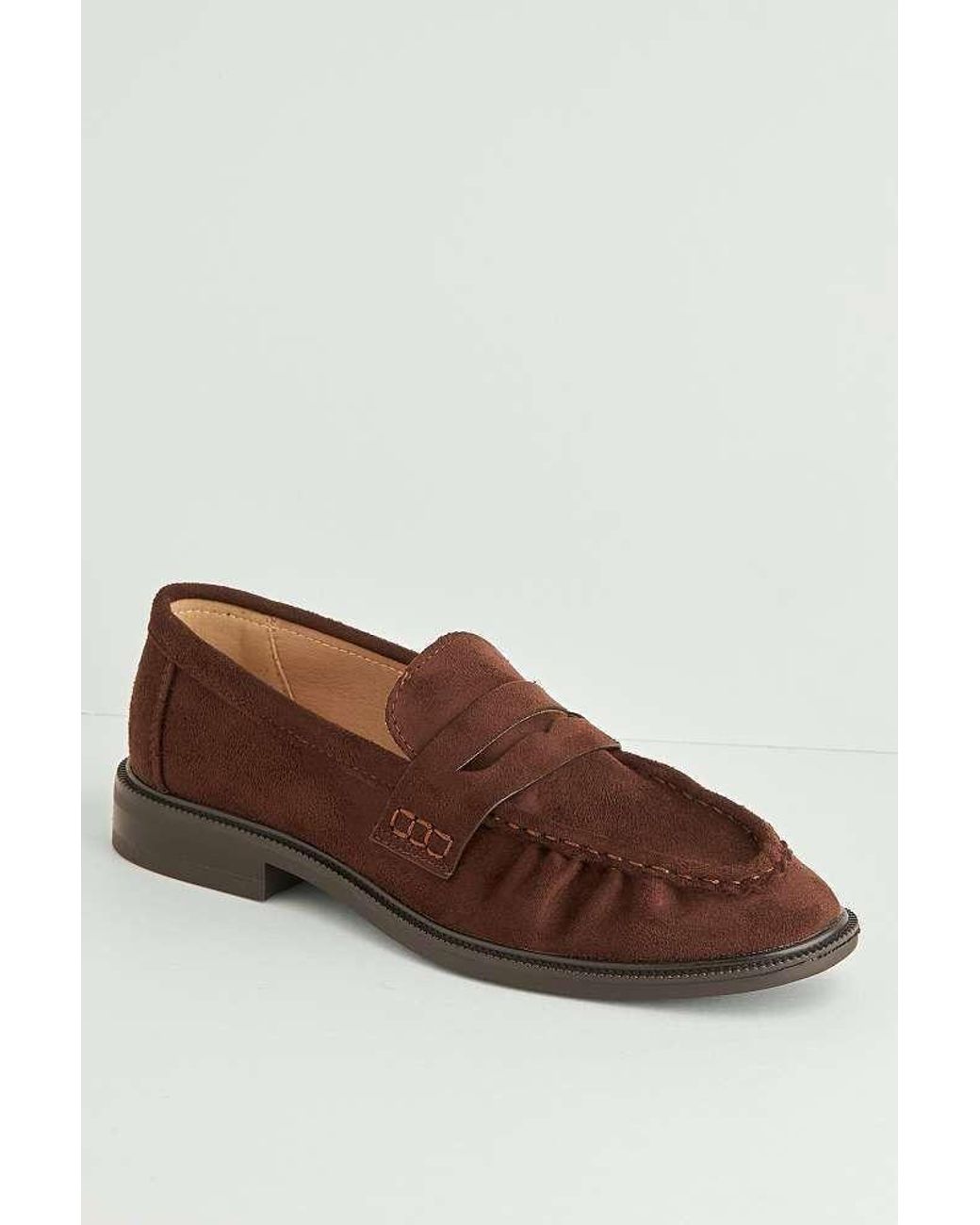 Miss Diva Black Haisley Plain Silp On Loafer With Band