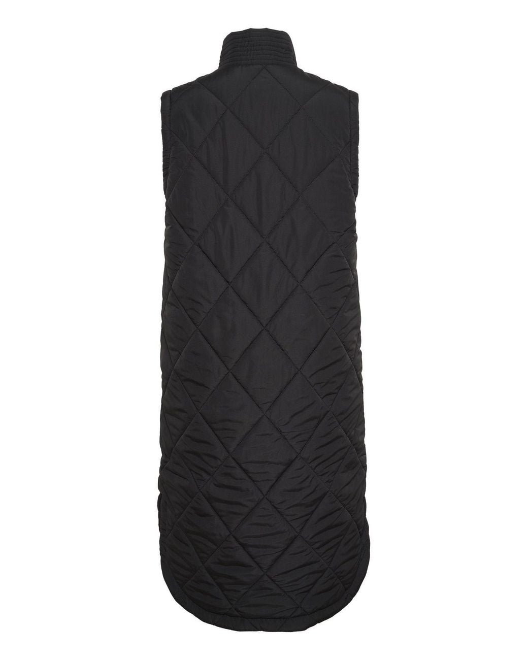 Kaffe Black Kameria Quilted Waist Coat