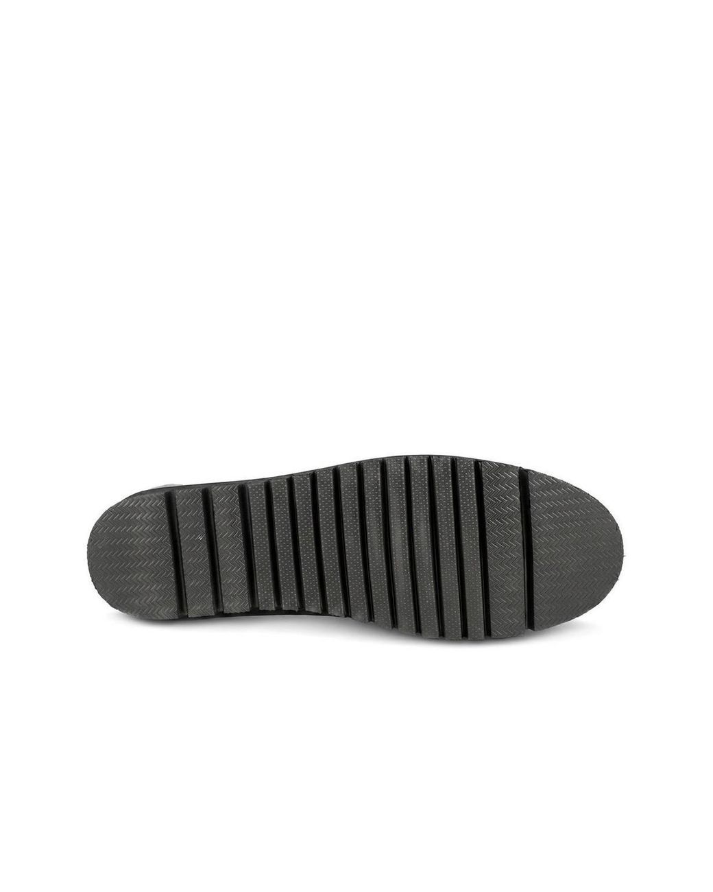 Pavers Black Casual Leather Moccasins