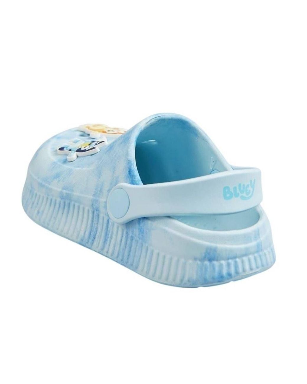 Bluey Blue Bingo Tie Dye Clogs