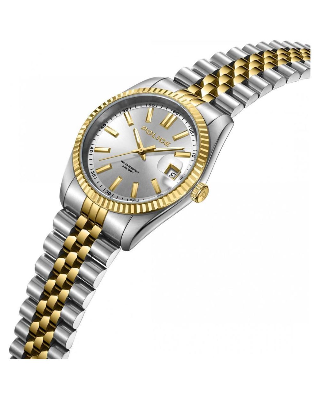 Police Metallic Pewgh0001502 Stria 47Mm Quartz Watch for men