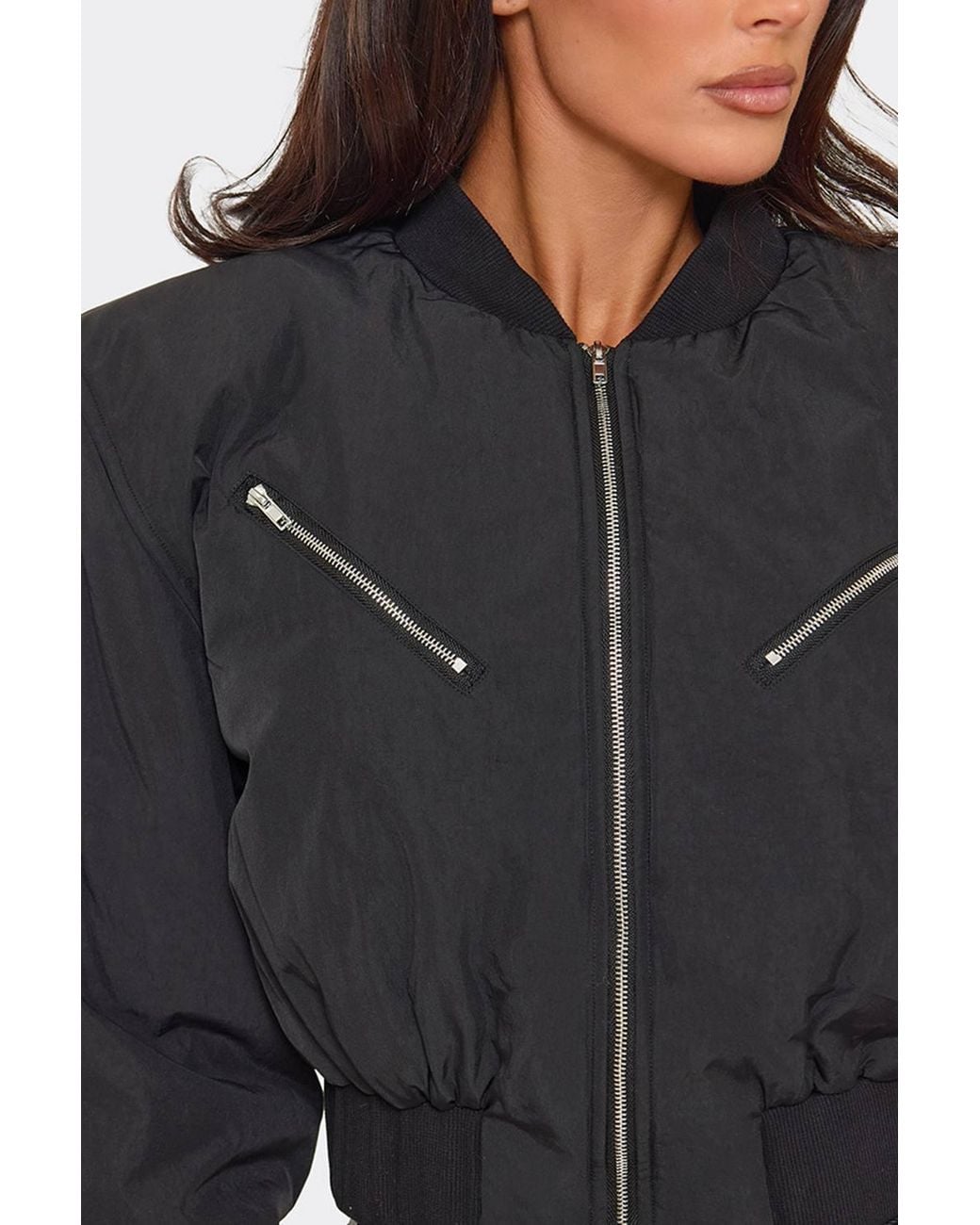 EGO Black Long Sleeve Zip Jacket