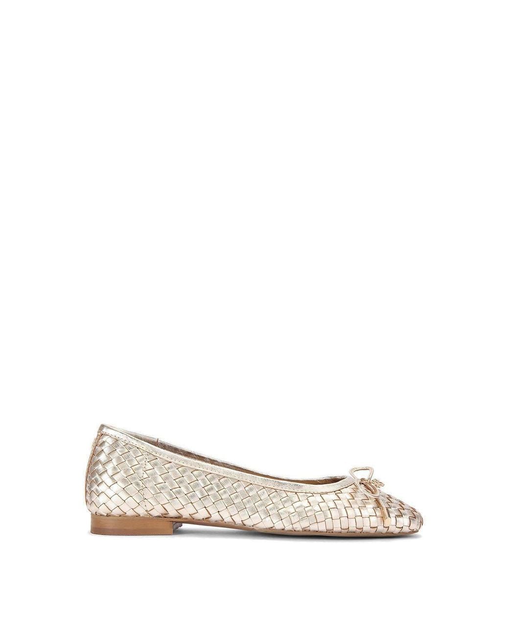 KG by Kurt Geiger White 'Nora' Leather Flats