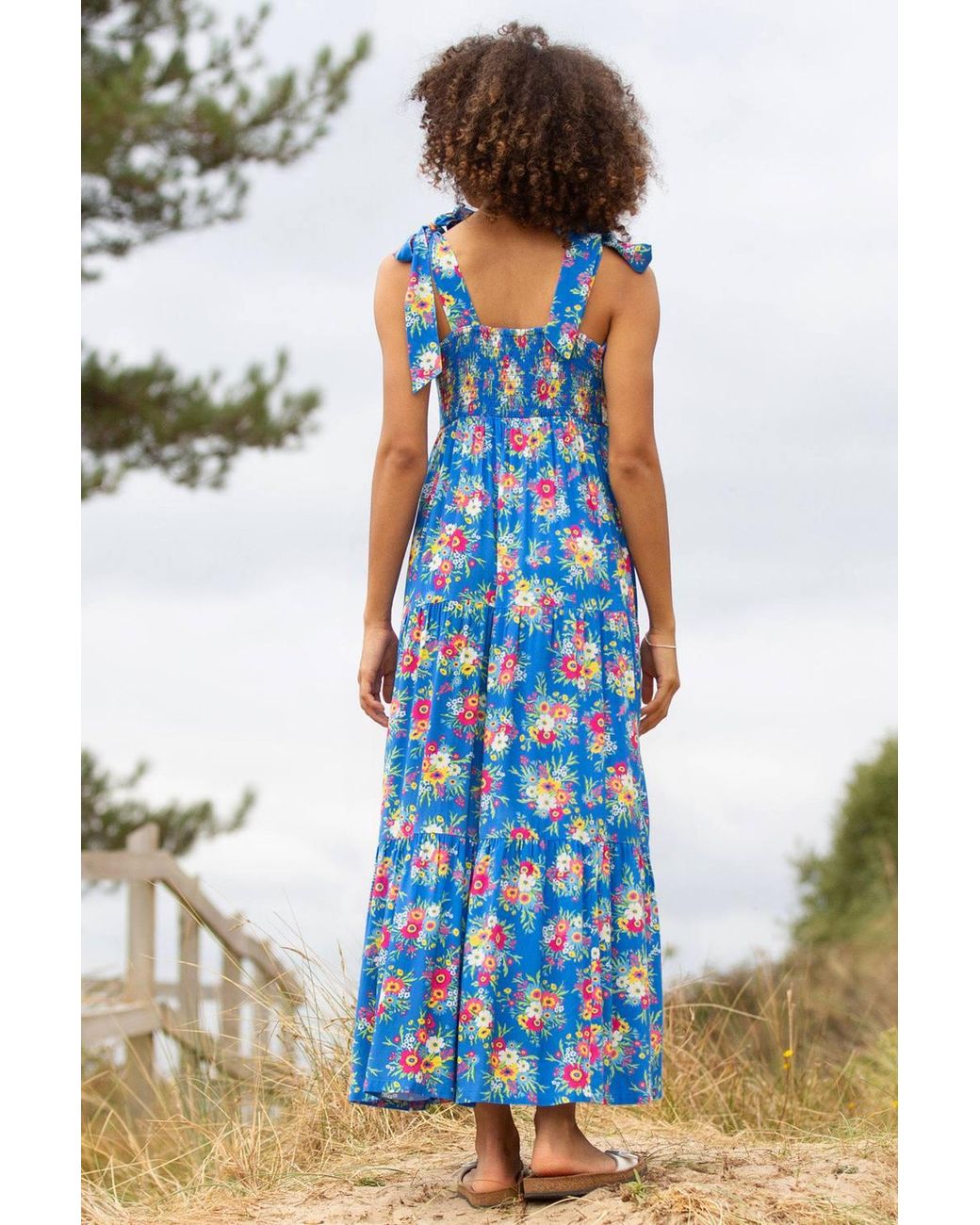 Kite Blue Littlemoor Woven Dress Posy