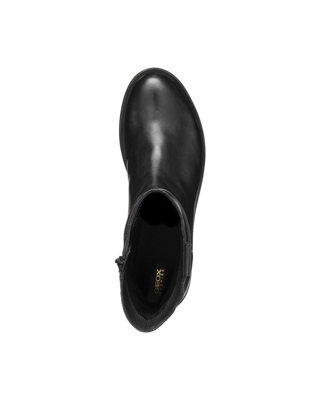 Geox Black D Rawelle A Ankle Boots