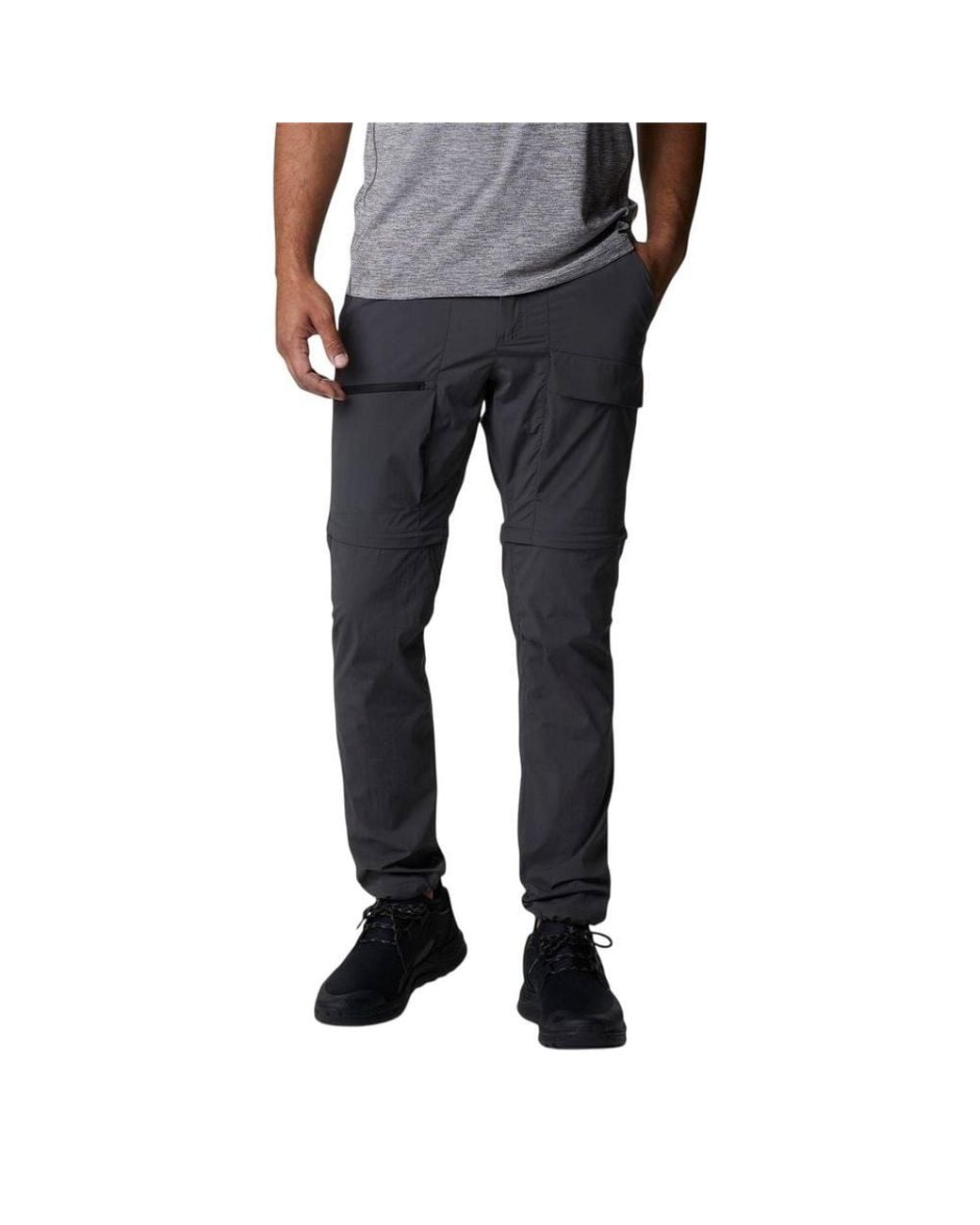 Columbia Black Max Convertible Outdoor Trousers for men