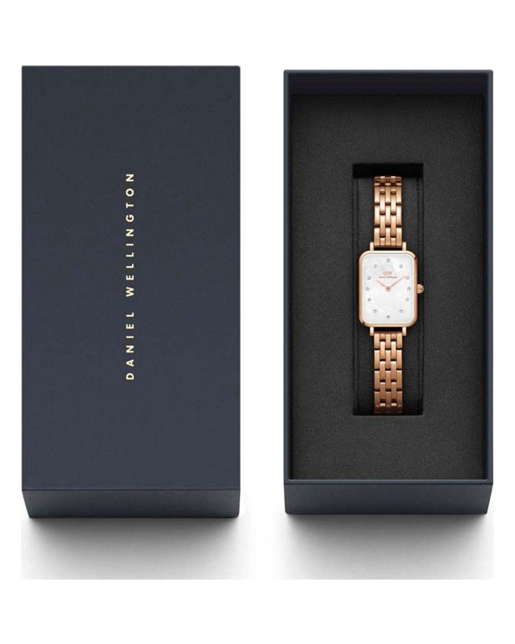 Daniel Wellington Metallic Dw00100620 Quadro 20Mm Quartz Watch